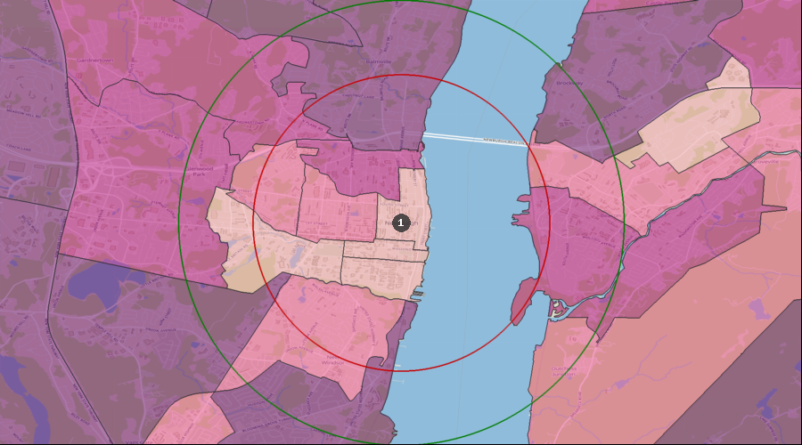 Newburgh, New York - Lifestyle Behaviors – Household Entertainment/Recreation Average Expenditure